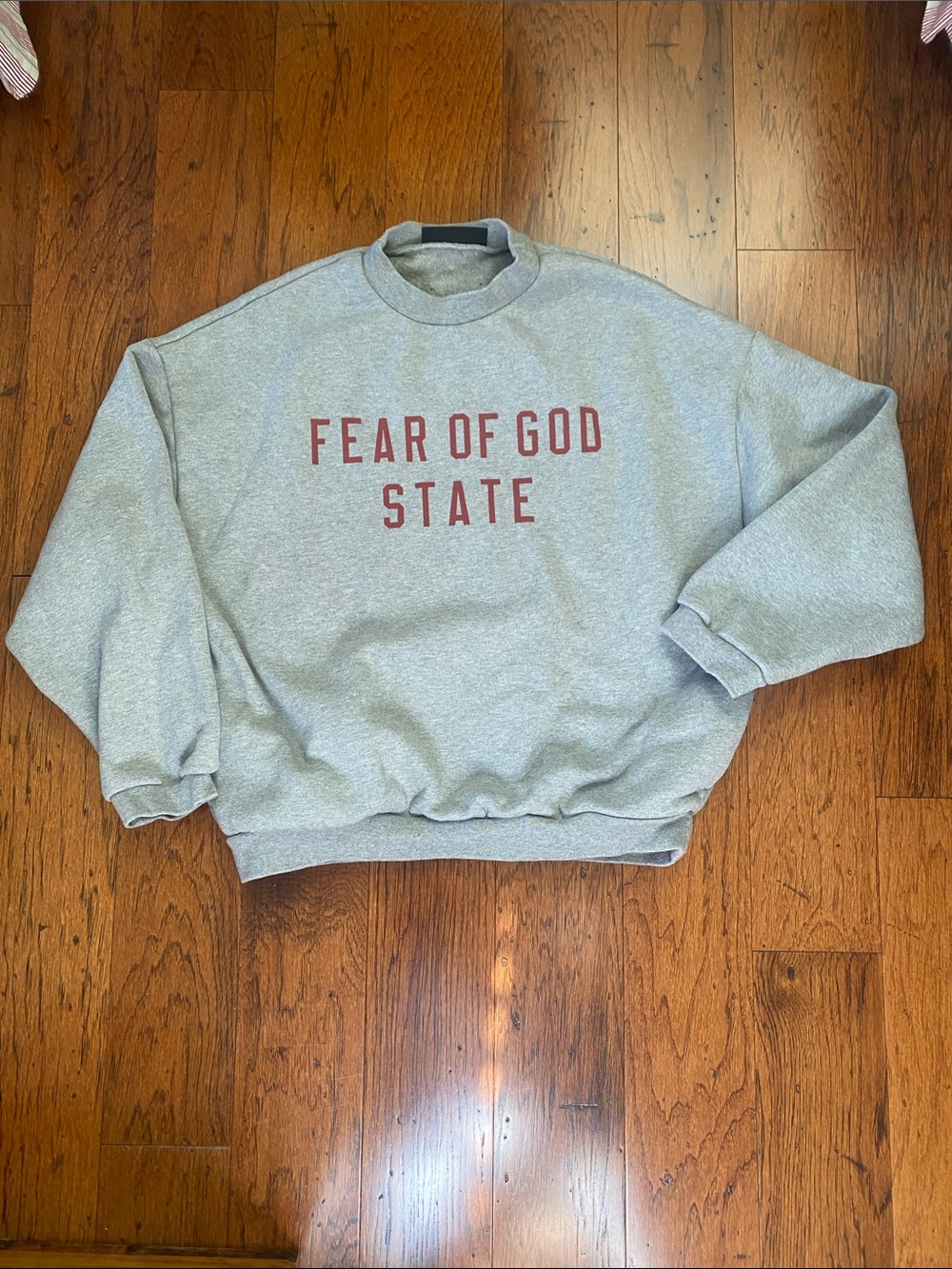 Fear of God, crewneck sweatshirt with pockets size small